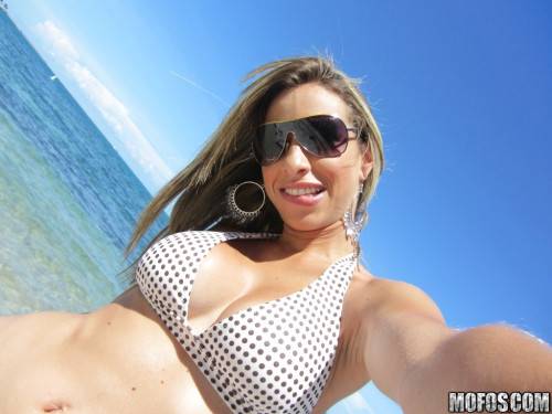 Attractive latina milf Patty in hot bikini on pornstar6.com
