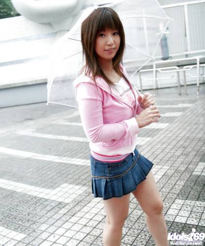 Stunning japanese Haduki in nice skirt exhibits big boobs and sexy butt - Japan on pornstar6.com