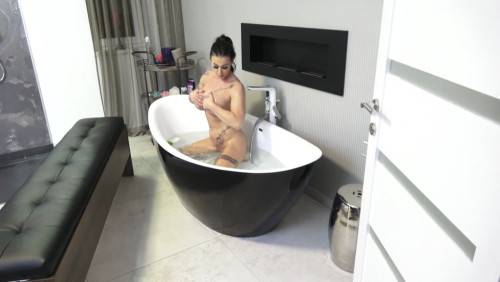 Tattooed Mature With Huge Melons Takes A Nice Shower Before Getting Laid on pornstar6.com