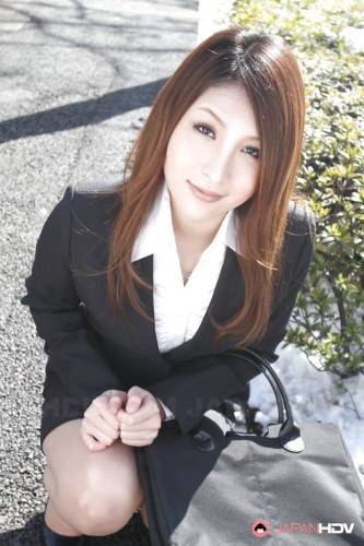 Superb japanese redheaded cutie Rara Mizuki in softcore gallery - Japan on pornstar6.com