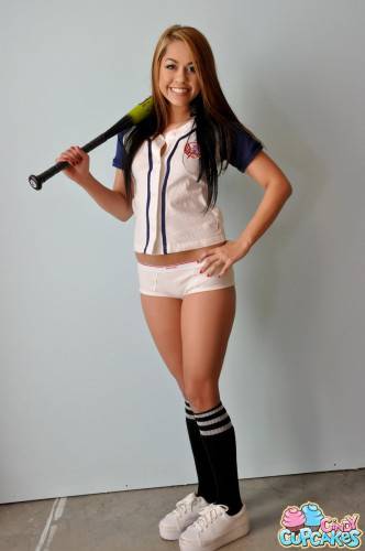 Hot Ass Latina Teen Cindy Cupcakes With Small Tits Takes Off Her Baseball Uniform on pornstar6.com