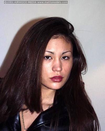Slim Asian Jade Hsu With Big Pussy Lips Removes Her Black Jacket And Panties on pornstar6.com