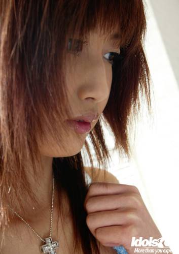Stunning japanese teen Mio Komori exposing big tits and hairy pussy - Japan on pornstar6.com