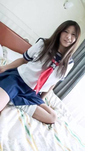 Cute Asian Teen Yukari Javhd Wears A Schoolgirl Uniform And Has Fun With Sex Toys & Masturbation on pornstar6.com