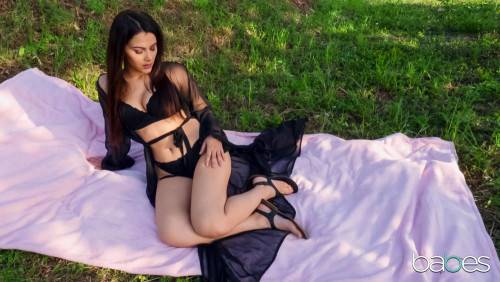 Italian Beauty Valentina Nappi Masturbates Outdoors - Italy on pornstar6.com