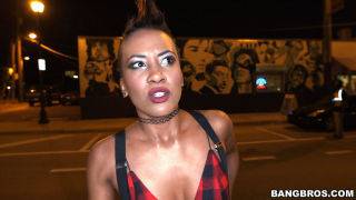 After dark bus ride with sexy punk chick on pornstar6.com