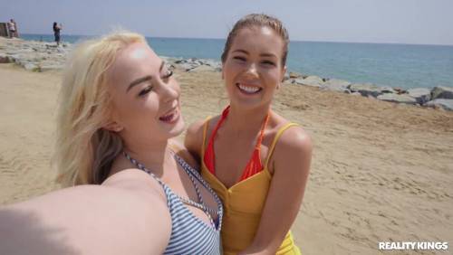 Lisi Kitty And Mary Rock Make Love On The Beach on pornstar6.com