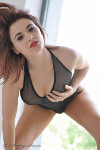 Black Sheer Lingerie Is Covering The Wonderful Naked Body Of Horny Sarah Saint on pornstar6.com