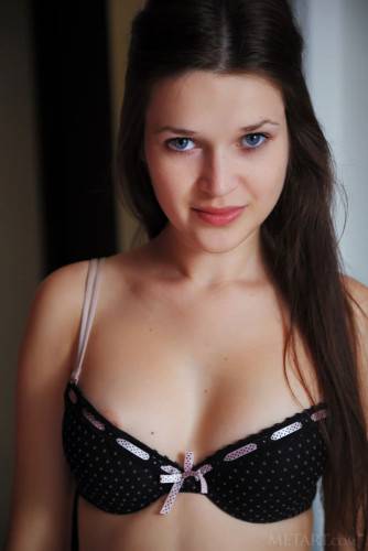 Excellent ukrainian brunette young Serena Wood shows big boobies and bald pussy - Ukraine on pornstar6.com