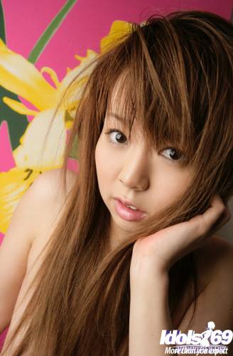 Luscious japanese teen Yume Kimino denudes small tits and hairy twat - Japan on pornstar6.com