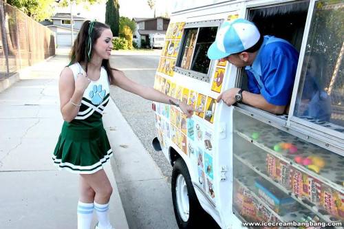 Nasty Cheerleader Courtney James Gets Filled With Long Cock In The Ice Cream Van on pornstar6.com