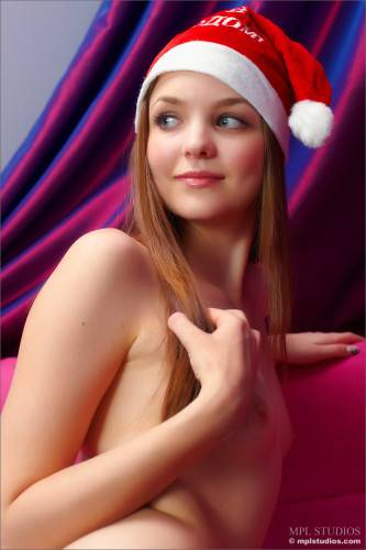Dirty Girl Amelie Femjoy Enjoys In Playing A Sexy Santa Girl On The Couch on pornstar6.com