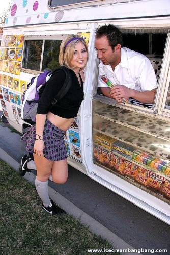 Naughty Uniformed College Chick Stephanie Richards Prefers Sex To Ice Cream on pornstar6.com