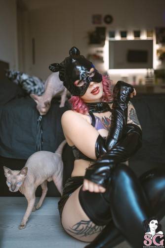 Cyber in I Can Prrrrr Like A Cat by Suicide Girls on pornstar6.com