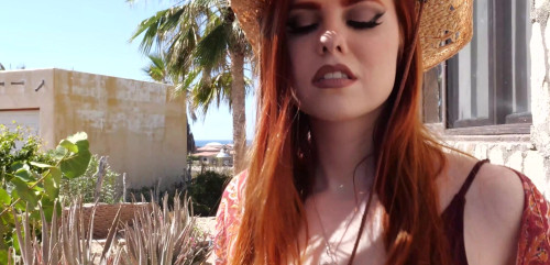 Passionate redhead muse reveals secrets on pornstar6.com